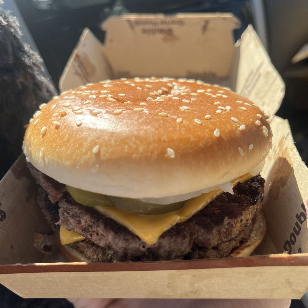 McDonald's - Double Quarter Pounder With Cheese - Coffee & Tea Near Me - Hamel, Illinois