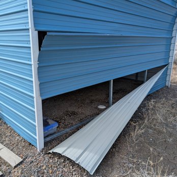West Coast Metal Buildings - Failing RV carport - General Contractors Near Me - Salem, Oregon West Coast Metal Buildings - Failing RV carport - General Contractors Near Me - Salem, Oregon