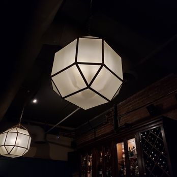 The Tavern - Lighting by the bar - American Near Me - Tulsa, Oklahoma