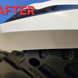 This is the Touch up done by FIX MY BUMPER, absolutely quality work