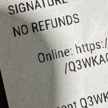 F. Phil Pratico Jewelers - Receipt showing no refunds - Jewelry Near Me - Mercerville, New Jersey F. Phil Pratico Jewelers - Receipt showing no refunds - Jewelry Near Me - Mercerville, New Jersey