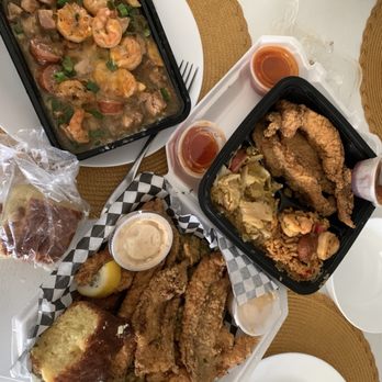 DB’s Cajun Kitchen - Gumbo fries, catfish, fried okra, cornbread, fried shrimp , - Seafood Near Me - Las Vegas, Nevada DB’s Cajun Kitchen - Gumbo fries, catfish, fried okra, cornbread, fried shrimp , - Seafood Near Me - Las Vegas, Nevada