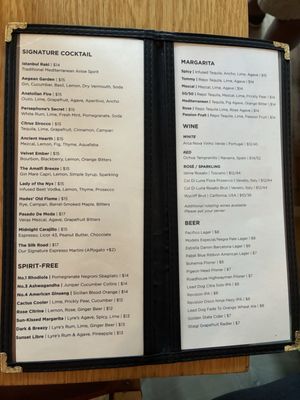 Menu photo 4 The Jesse Reno, NV Menu photo 4 The Jesse Reno, NV
