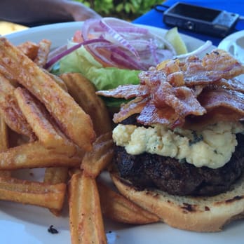 The Palms restaurant - Black and bleu burger - American Near Me - Christiansted, Virgin Islands