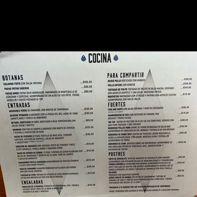 Menu photo 2 Loba Guadalajara, JAL Menu photo 2 Loba Guadalajara, JAL