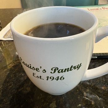 Louise's Pantry - Great cup of coffee to keep you warm during Fall season. - American Near Me - La Quinta, California
