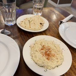 Hummus and pita Hummus and pita