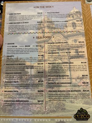 Cuzco Peruvian Cuisine by null