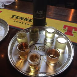 ACE Premium Hard Ciders - Tasting of 7 different ciders on tap only $7!!!!