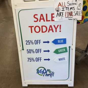 360 Thrift - Sales  10/25 - Thrift Stores Near Me - Chandler, Arizona