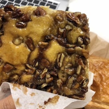 Cinnamon Works - Sticky Cinnamon Roll - Okay 3/5 - Appreciate that they add nuts for more flavor tho! - Bakeries Near Me - Seattle, Washington Cinnamon Works - Sticky Cinnamon Roll - Okay 3/5 - Appreciate that they add nuts for more flavor tho! - Bakeries Near Me - Seattle, Washington