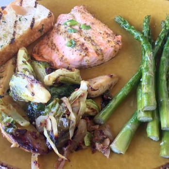 Urban Plates - Salmon plate - New American Near Me - Carlsbad, California Urban Plates - Salmon plate - New American Near Me - Carlsbad, California