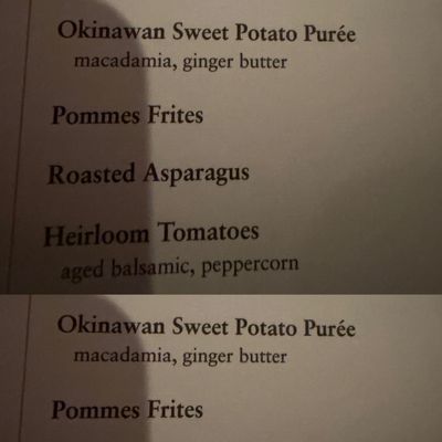 Menu photo 4 Bern's Steak House Tampa, FL