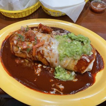 Taqueria Cancun - Burrito Mojado (a Big One) Only - Mexican Near Me - San Francisco, California