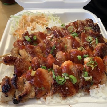 Cham Korean Food - Spicy Skewered Chicken Plate - Korean Near Me - Santa Ana, California