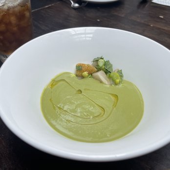 Spoon and Stable - Chilled pea soup - New American Near Me - Minneapolis, Minnesota Spoon and Stable - Chilled pea soup - New American Near Me - Minneapolis, Minnesota