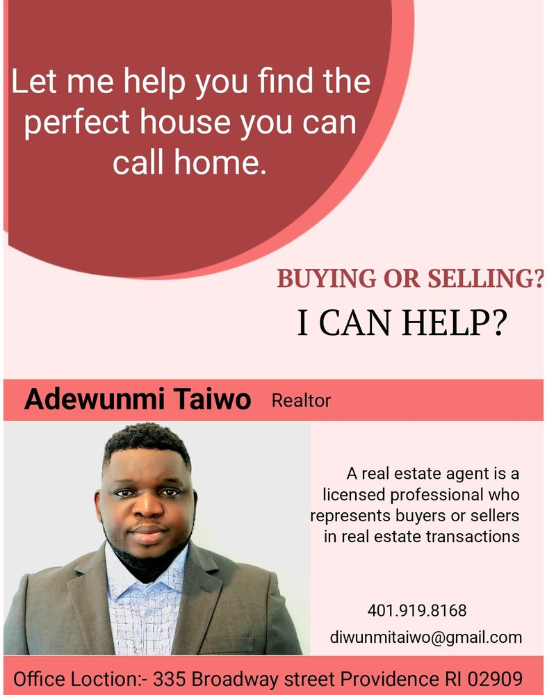ADEWUNMI TAIWO Updated April 2024 Contact Agent 355 Broadway