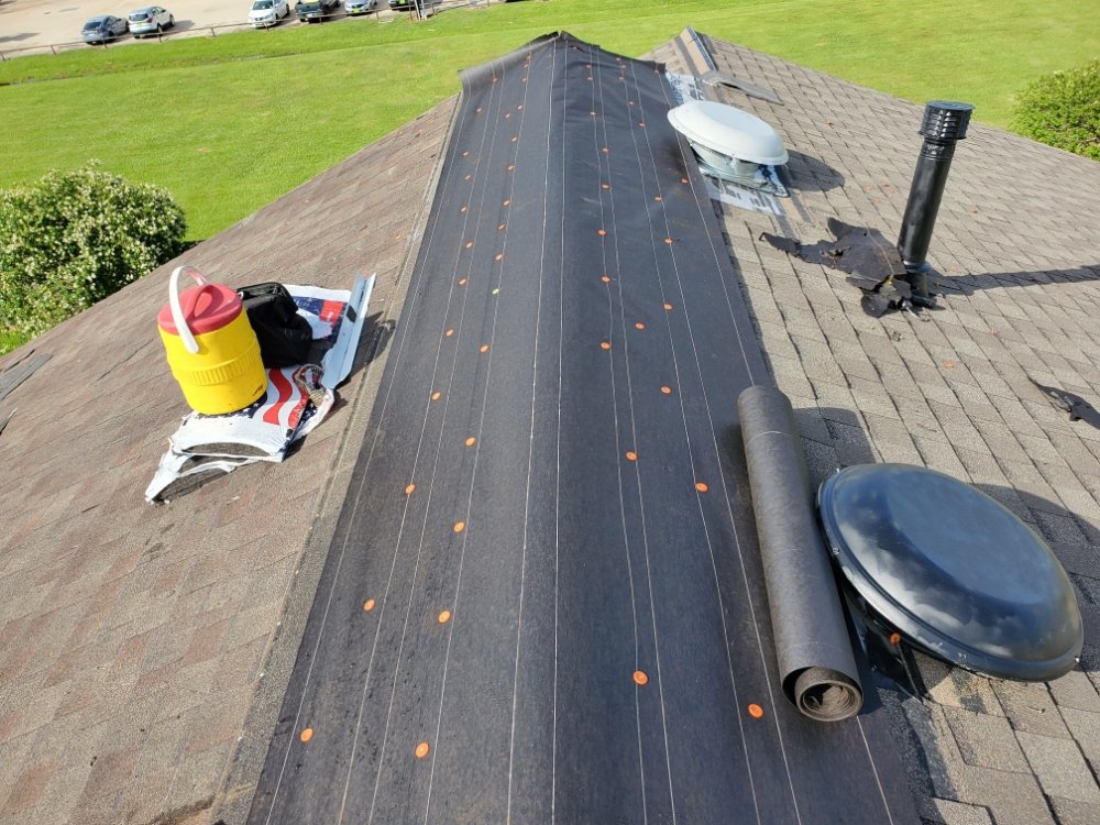 Slide of Funderburk roofing