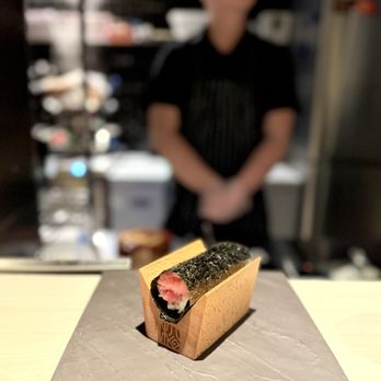Matsunori Handroll Bar - Tuna Scallion Hand Roll - Sushi Bars Near Me - Queens, New York Matsunori Handroll Bar - Tuna Scallion Hand Roll - Sushi Bars Near Me - Queens, New York