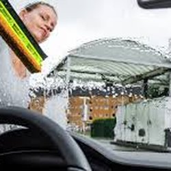 Burning Man Car Wash - Sparkling Clean Windows