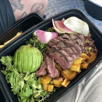 Blue Aster - Harvest salad with steak: good! - Breakfast & Brunch Near Me - Nashville, Tennessee