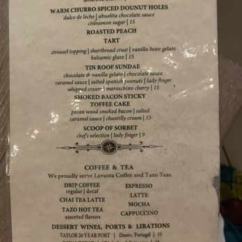 Driftwood Kitchen - Dessert menu - Seafood Near Me - Laguna Beach, California Driftwood Kitchen - Dessert menu - Seafood Near Me - Laguna Beach, California