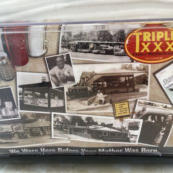 Triple XXX Restaurant - Signage - Diners Near Me - West Lafayette, Indiana Triple XXX Restaurant - Signage - Diners Near Me - West Lafayette, Indiana
