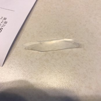 Meet Tea - Piece of plastic found in my food at meet tea shop. - Bubble Tea Near Me - Temple City, California