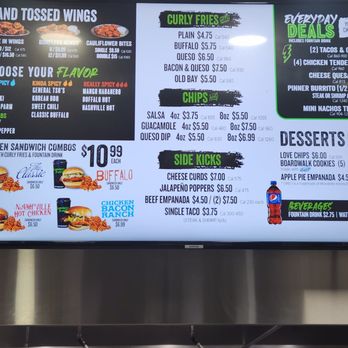 Bubbakoo's Burritos - Menu - Mexican Near Me - Monroe, New York