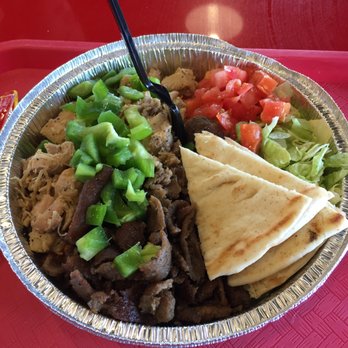 The Halal Guys - Combo Chicken & Gyro Platter - Halal Near Me - Chamblee, Georgia The Halal Guys - Combo Chicken & Gyro Platter - Halal Near Me - Chamblee, Georgia