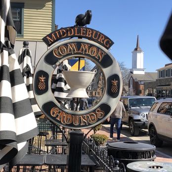 Middleburg Common Grounds - A closeup of the adorable 3D sign - Coffee & Tea Near Me - Middleburg, Virginia Middleburg Common Grounds - A closeup of the adorable 3D sign - Coffee & Tea Near Me - Middleburg, Virginia
