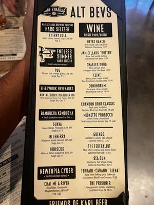 Menu photo 4 Karl Strauss Brewing Company Costa Mesa, CA Menu photo 4 Karl Strauss Brewing Company Costa Mesa, CA