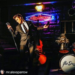 Darrick Ingram Design - Custom Neon Sign designed and produced for Alex Sparrow music video.