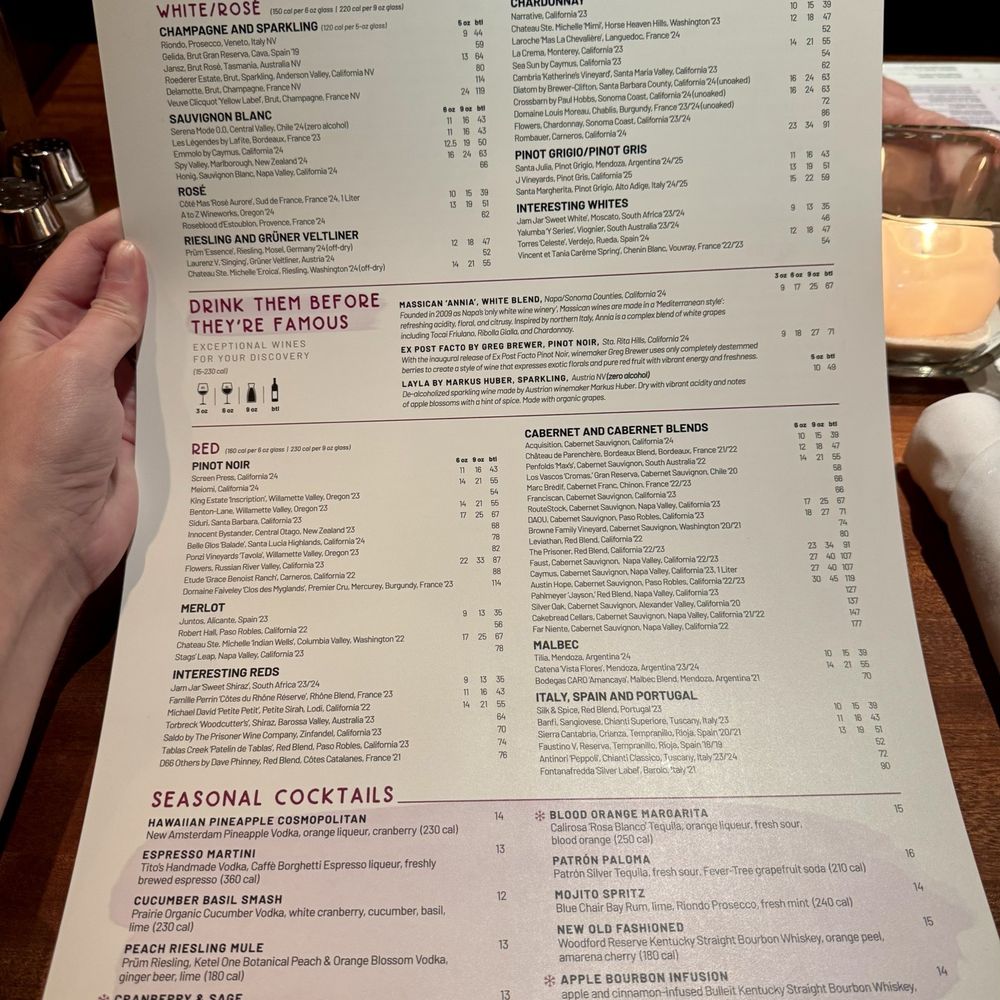 Seasons 52 - Menu - New American Near Me - Schaumburg, Illinois Seasons 52 - Menu - New American Near Me - Schaumburg, Illinois