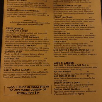 Paddy Murphy's Irish Pub - Menu - Irish Pub Near Me - Bangor, Maine