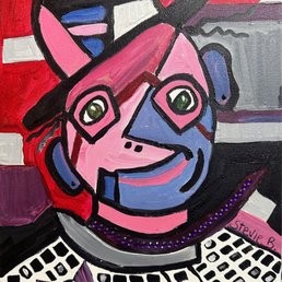 My Picasso self portrait. My Picasso self portrait.
