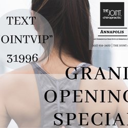 The Joint Chiropractic - Text "JOINTVIP" to 31996