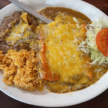 El Sabrosito - Cheese enchiladas - Mexican Near Me - Converse, Texas