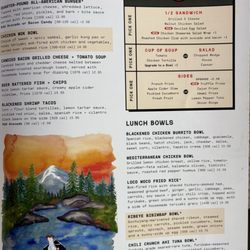 Lazy Dog Restaurant & Bar - Lunch menu