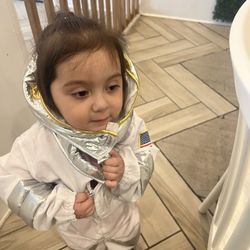 Waterlemon - Dressed as an astronaut!