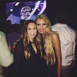 Aura Brushed - Our client wearing a dark tan to club nomadic, Super Bowl 51