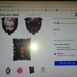 Dollar Tree - Note $5.00 sticker at bottom right. This is from their online website.