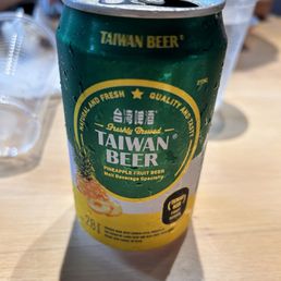 Pineapple flavored Taiwan Beer Pineapple flavored Taiwan Beer