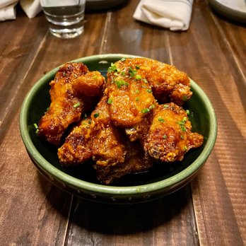 Osamil - Soy & Garlic Wings (8pcs) - Korean Near Me - New York, New York Osamil - Soy & Garlic Wings (8pcs) - Korean Near Me - New York, New York