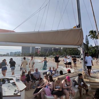 Holokai Catamaran - Had a BLAST & the Cap & Bartender were a Hit!!! Definitely recommend going out with these guys - Boating Near Me - Honolulu, Hawaii