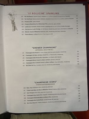 Menu photo 2 Felice Brickell Miami, FL