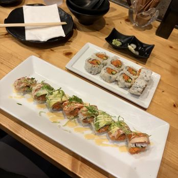 Daruma - Spicy Tuna Roll and Sunset Roll - Ramen Near Me - Mesa, Arizona