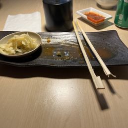 My empty plate because the food is superb! My empty plate because the food is superb!