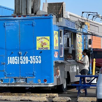 Taqueria Sanchez - a food truck parked in a parking lot - Mexican Near Me - Oklahoma City, Oklahoma Taqueria Sanchez - a food truck parked in a parking lot - Mexican Near Me - Oklahoma City, Oklahoma