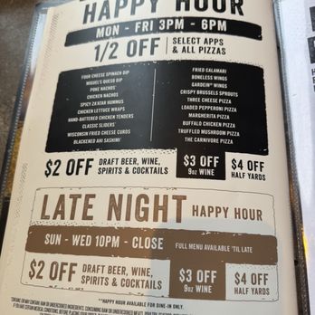 Yard House - Bars Near Me - Sunrise, Florida